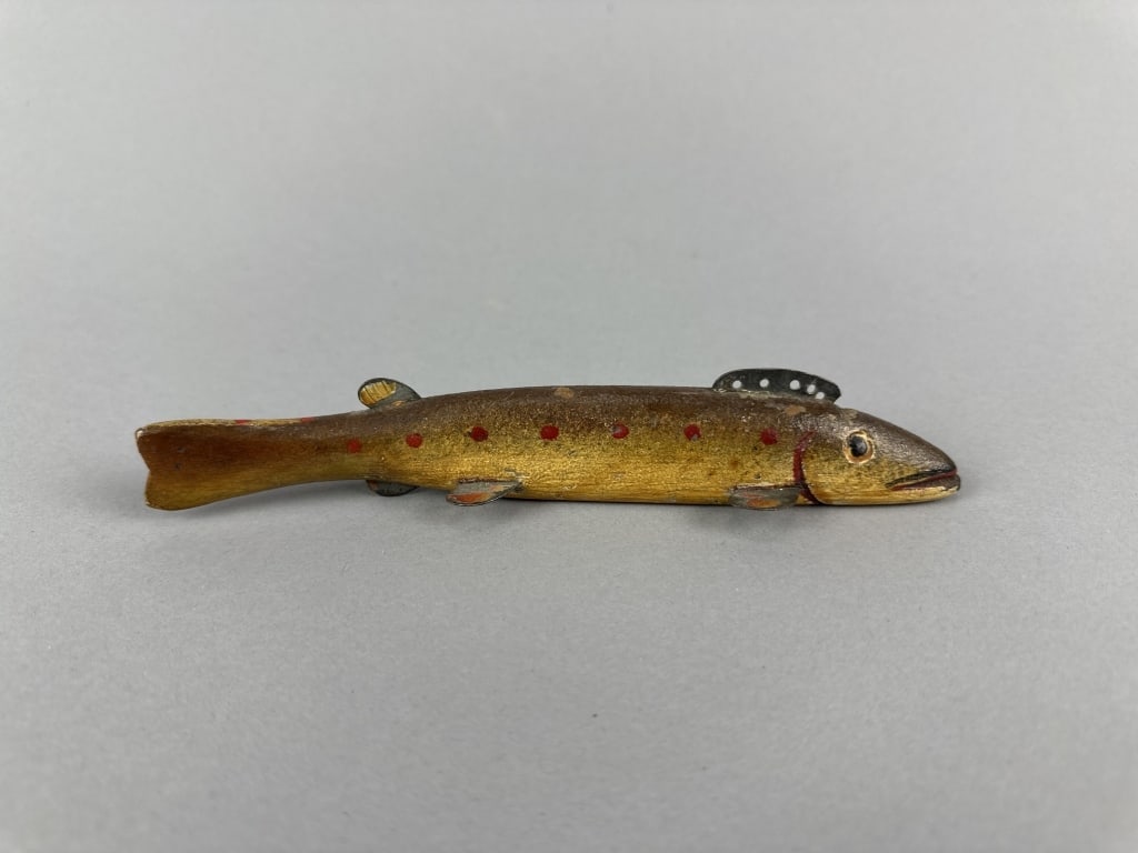 Oscar Peterson Brown Trout Spearing Decoy (1 of 8)