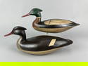 Frederick Brown Pr of Red-Breasted Mergansers