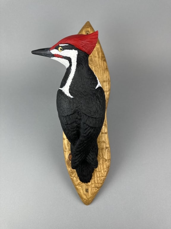 Bob Wiese Hand Carved Pileated Woodpecker (1 of 10)