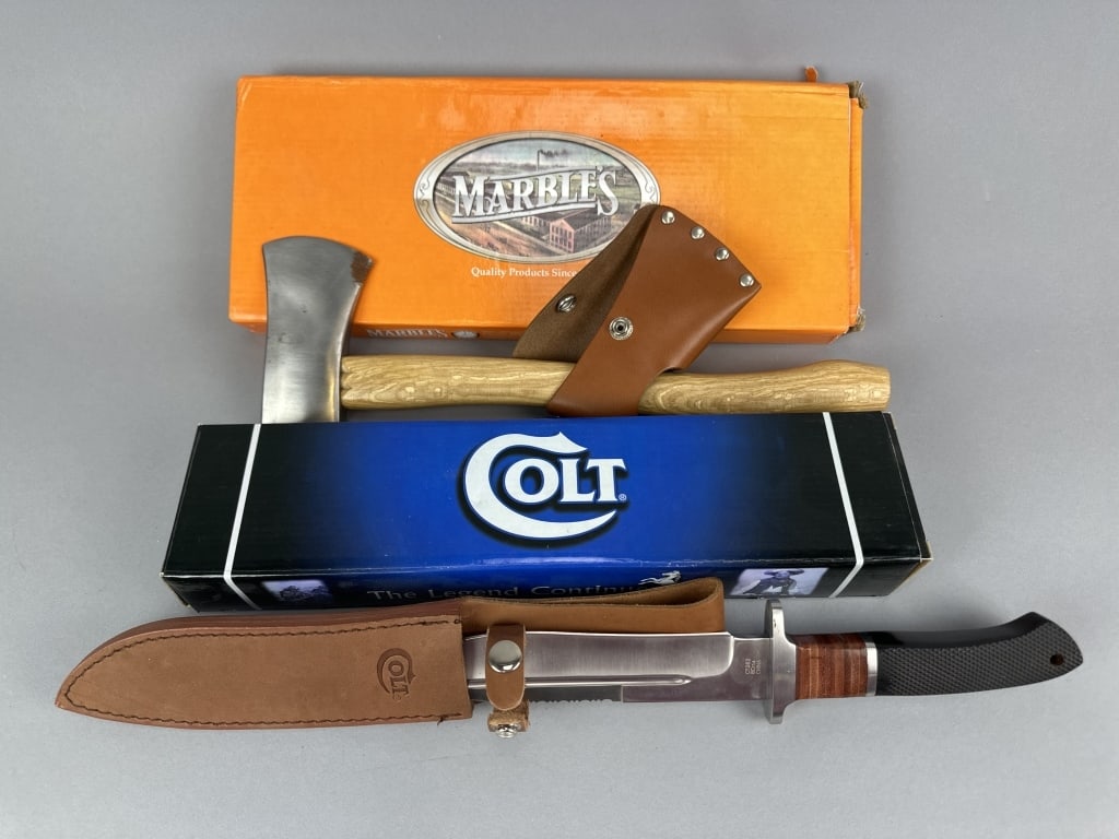 Marbles Hatchet & Colt Knife (1 of 6)