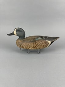 Marty Hanson Blue-Winged Teal Drake Duck Decoy