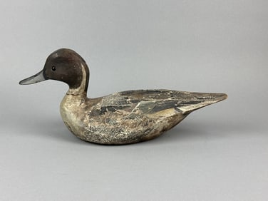 Rare Ward Bros. Pintail Drake Duck Decoy