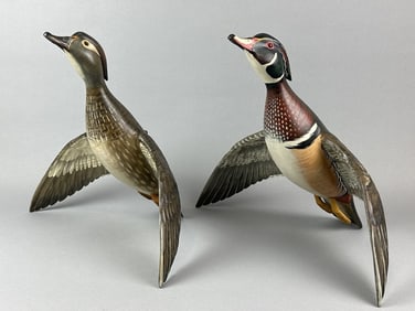 Mike Borrett Pr of Flying Wood Ducks