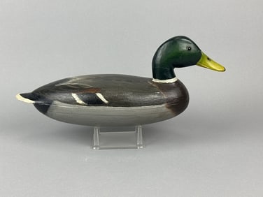 Mario Pioletti Mallard Drake Duck Decoy