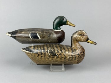 George "Skippy" Barto Pr of Mallard Duck Decoys