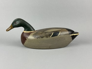 Artie Bennett Mallard Drake Duck Decoy
