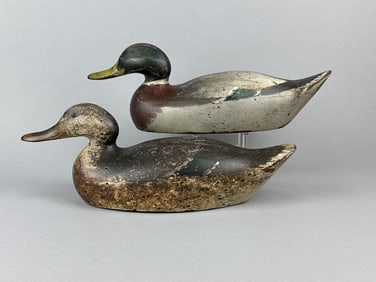 Mason Pr of Mallard Duck Decoys