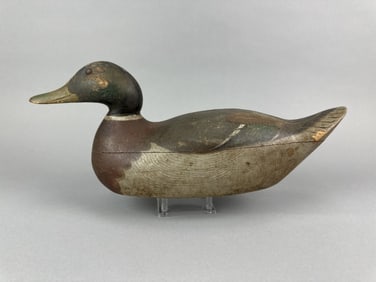 Mason Mallard Drake Duck Decoy