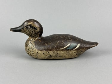 Mason Blue-Winged Teal Hen Duck Decoy