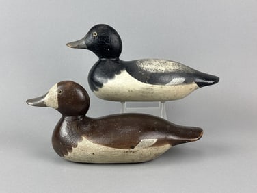 Mason Pr of Bluebill Duck Decoys