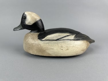 Rare Ben Schmidt Bufflehead Drake Duck Decoy