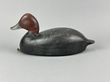 Frank Brogan Redhead Drake Duck Decoy
