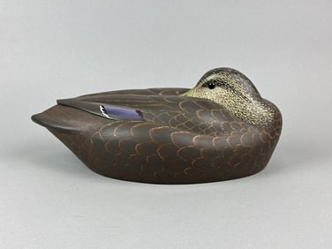 William Schultz Black Duck Decoy