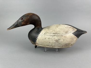 Gus Moak Canvasback Drake Duck Decoy