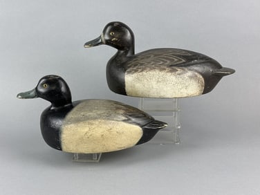 Eugene Eickstaedt Pr of Bluebill Duck Decoys