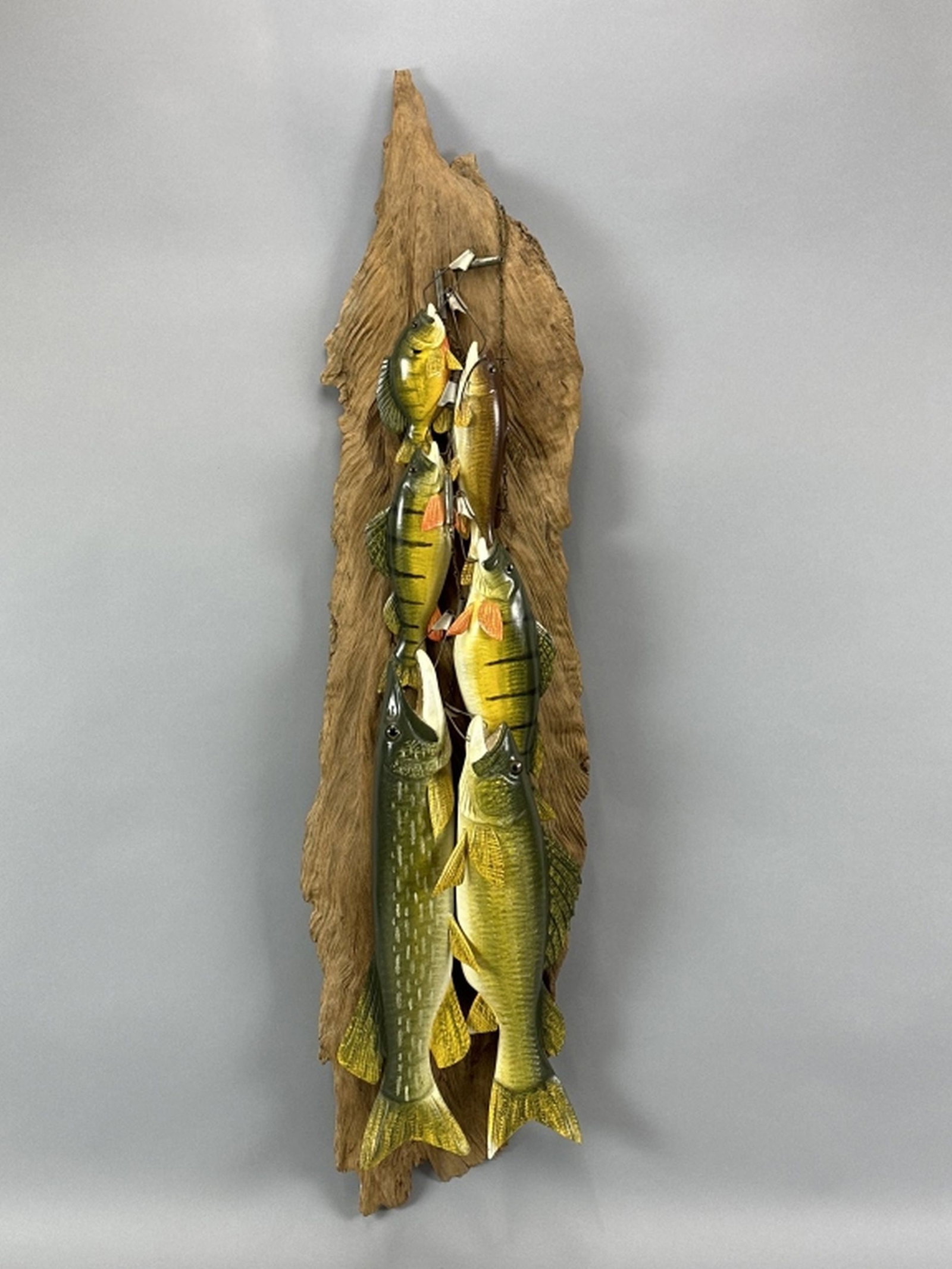 Rare Carl Christiansen Stringer of Fish (1 of 8)