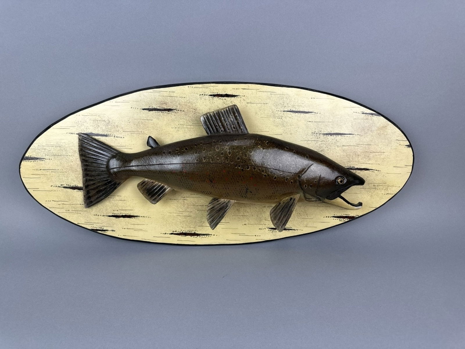 Lawrence Irvine Brown Trout Plaque (1 of 10)