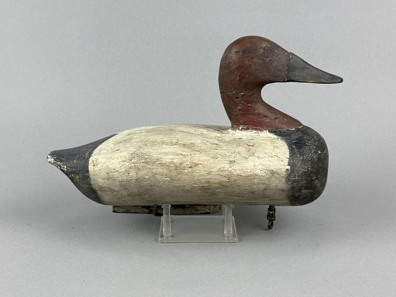 Lake Koshkonong Canvasback Drake Duck Decoy (1 of 8)