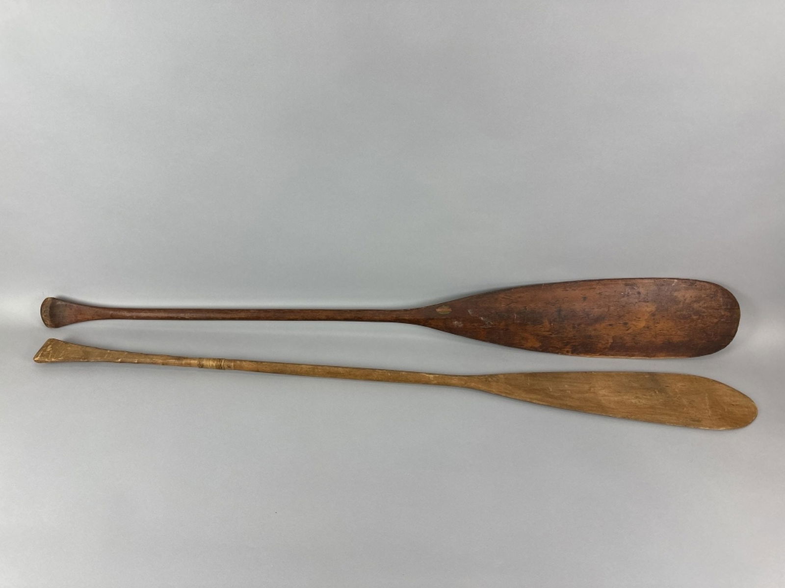 2 Vintage Canoe Paddles (1 of 8)