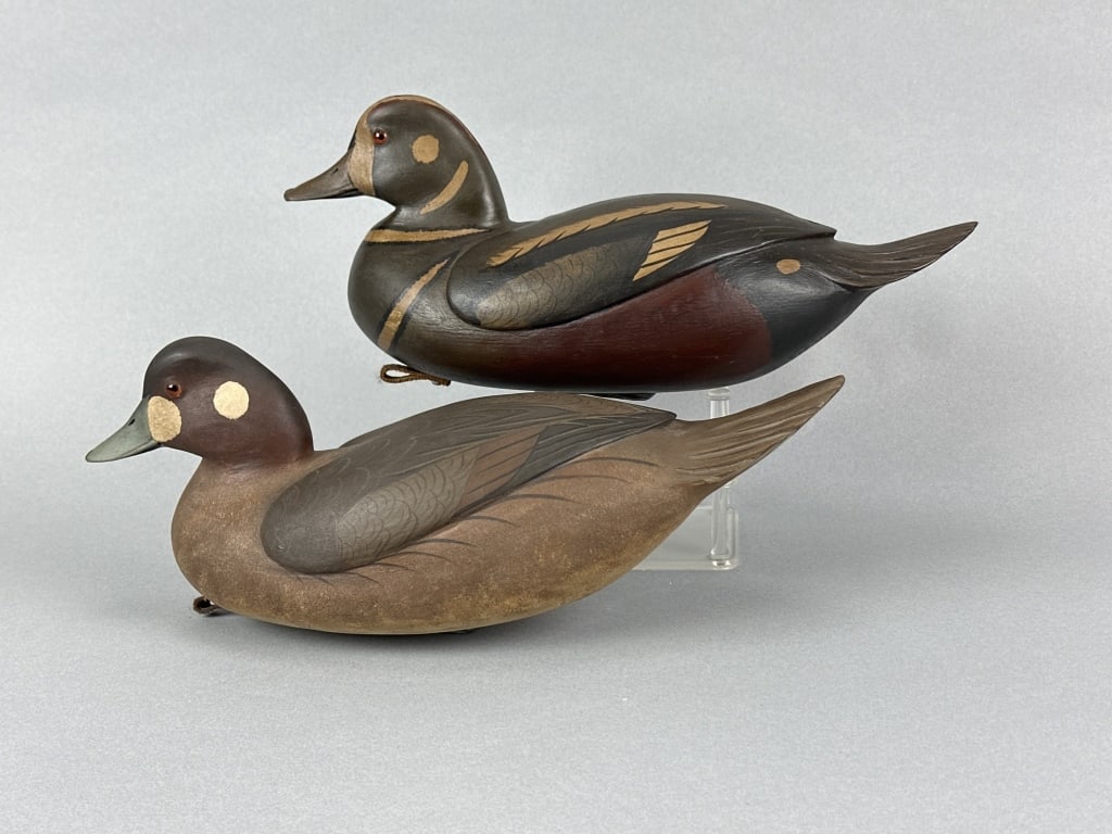 Bob White Pr. of Harlequin Duck Decoys (1 of 18)