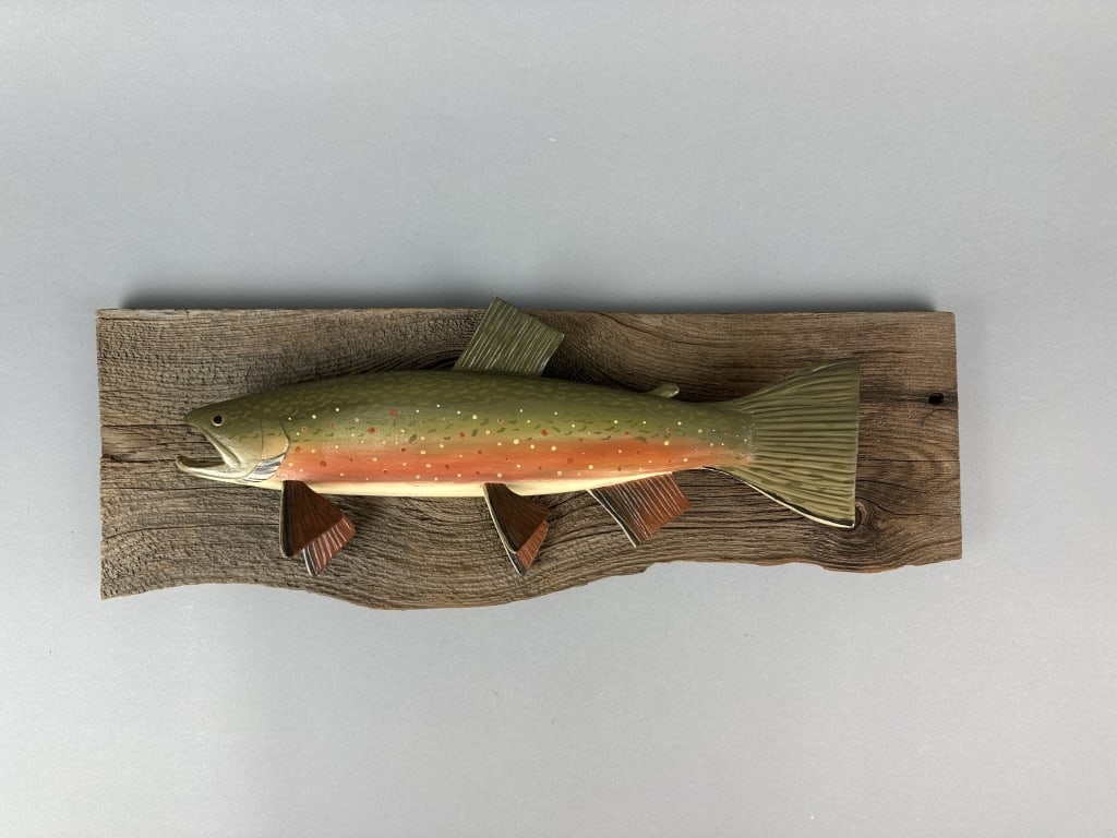 John "Jack" Eddy Brook Trout Plaque (1 of 7)