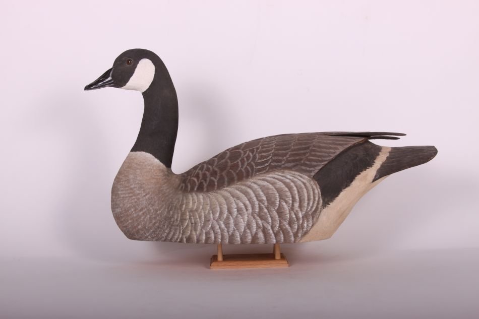 Canada Goose Decoy by Wayne Boblenz of Marion, Ohio, (1 of 6)