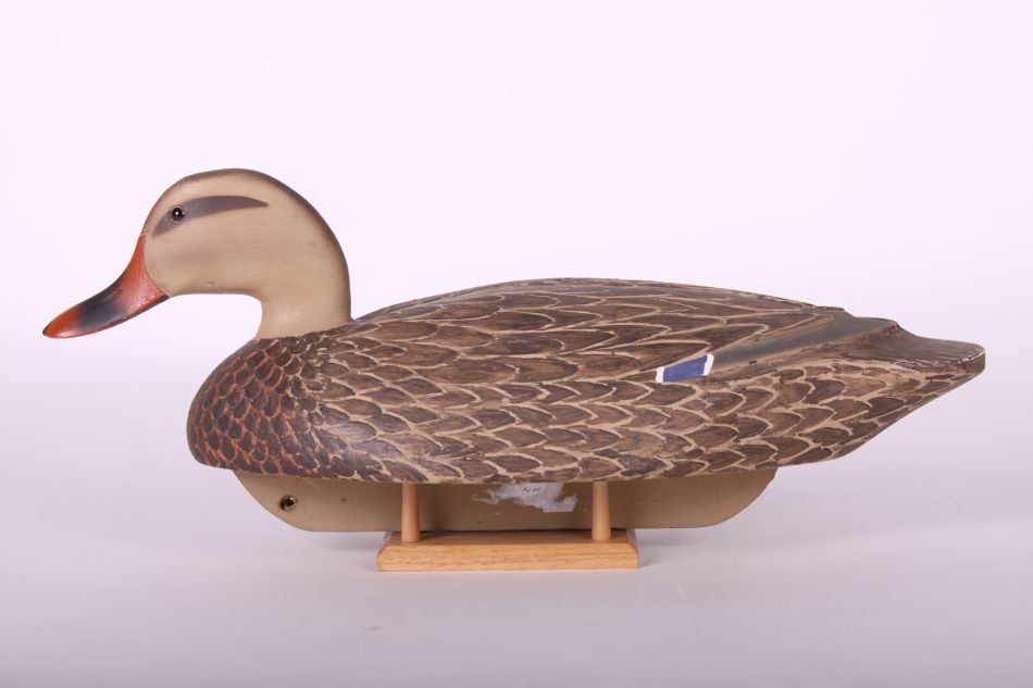 Mallard Hen Duck Decoy by Frank Cummings of Harsen's (1 of 6)