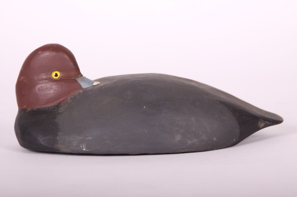 Redhead Drake Duck Decoy by Tom Humberstone of New (1 of 6)