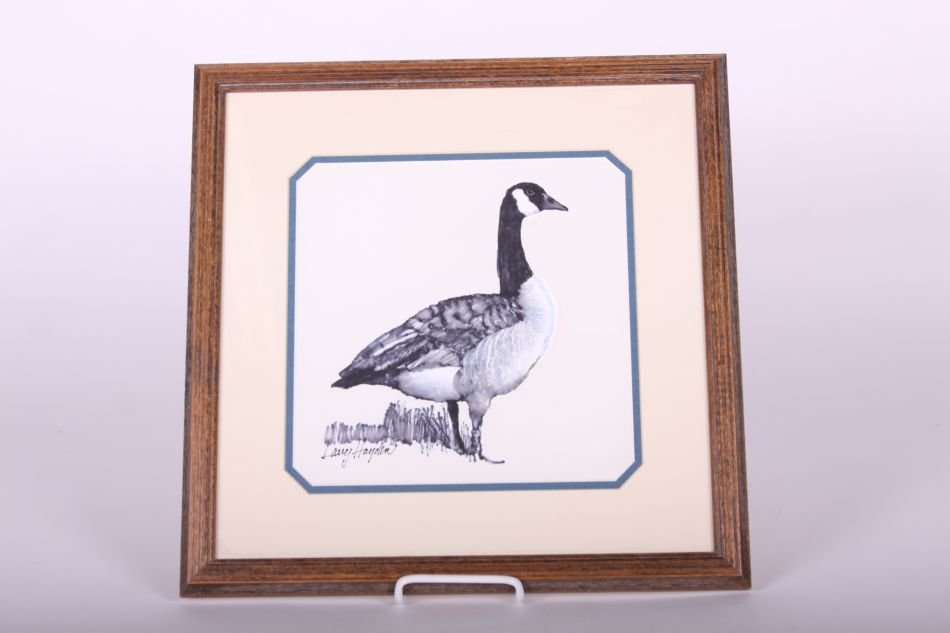 Original Artwork, Water and Felt Pen Goose by Larry: Original Artwork, Water and Felt Pen Goose by Larry Hayden, 15.5"x15.5"