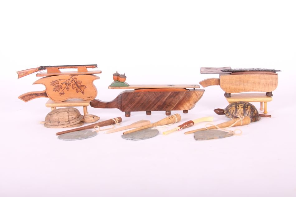 Assorted Turkey Calls by Wayne Boblenz of Marion, Ohio (1 of 2)