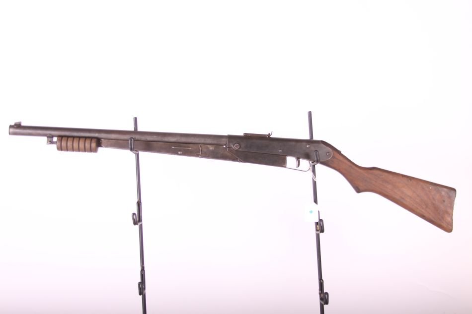 Daisy, No.25, Pump, BB Gun, Plymouth, MI, Wood Stock,: Daisy, No.25, Pump, BB Gun, Plymouth, MI, Wood Stock, Pats. 1,097,244 - 1,114, 491 - 1,136,470 - 1,220,649 - 1,573,383, Fires
