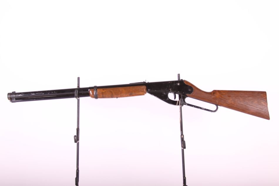 Daisy, Mdl 111, BB Gun, Lever Action, Plastic Stock &: Daisy, Mdl 111, BB Gun, Lever Action, Plastic Stock & Barrel Fore Grip, Rogers, AR, Fires