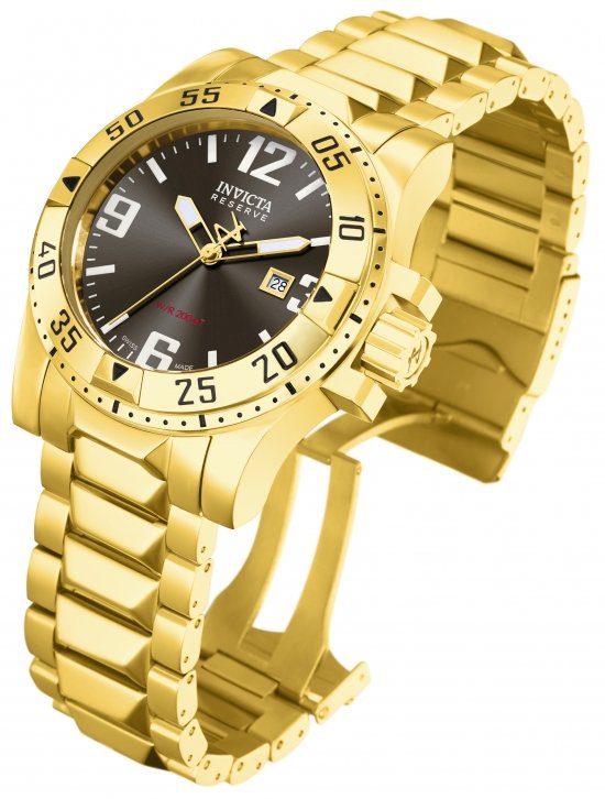 Invicta Men's 6247 Excursion Quartz 3 Hand Grey Dial Wa: As a new horizon comes to the fore, intriguing horizons beckon. The Invicta Excursion transforms expectation, setting a wholly new precedent. Appointed with Swiss made excellence, the Excursion proves