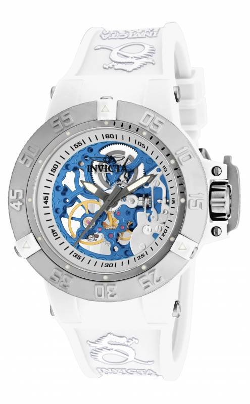 Invicta Women's 17144 Subaqua Mechanical 3 Hand Silver : Led with expert engineering, no feat or occasion will ever be too great for Invictas Subaqua to handle. The sheer magnitude of this mighty timepiece is superbly executed with surgical-grade stainless
