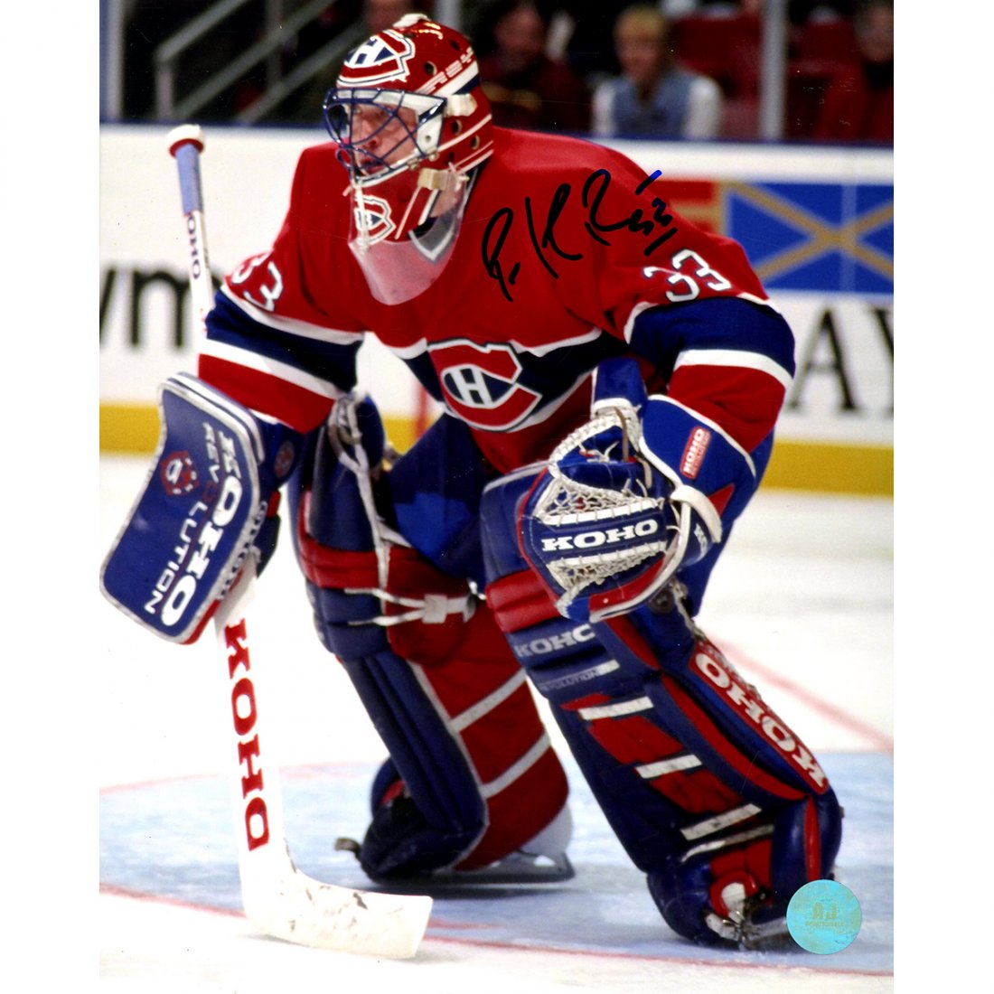Patrick Roy Montreal Canadiens Signed Habs Goalie 8x10 : Patrick Roy Montreal Canadiens Signed Habs Goalie 8x10 Photo (AJ Sports Auth)