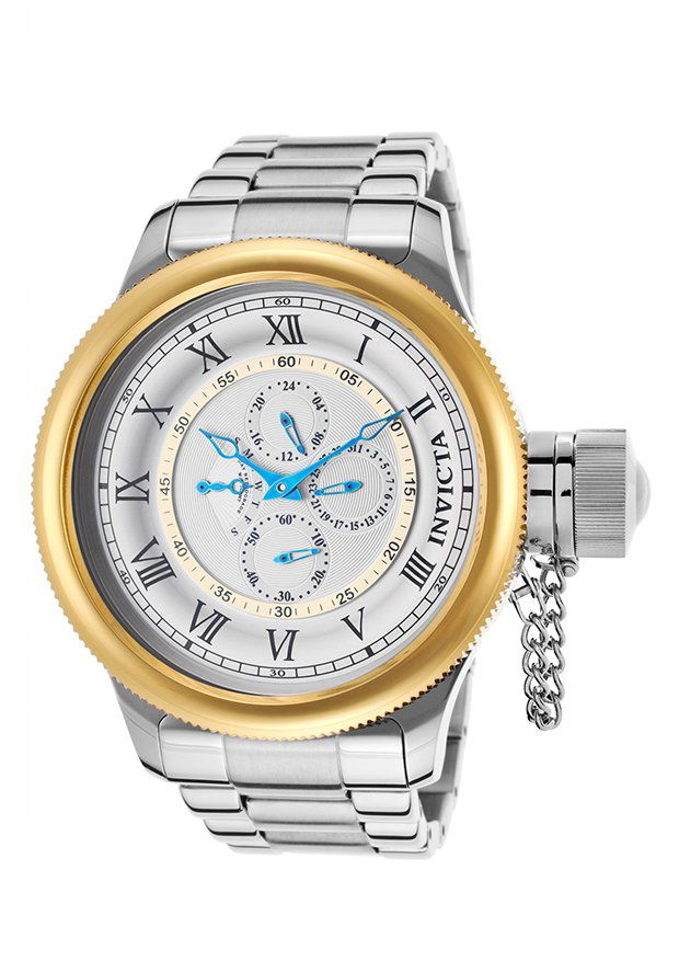 Invicta Men's 15932 Russian Diver Quartz Chronograph An: Originally created to honor the 1959 watch commissioned by the Russian Naval Fleet, Invictas Russian Diver demands attention. Striking in size, these models are the very definition of bold. Evolving t