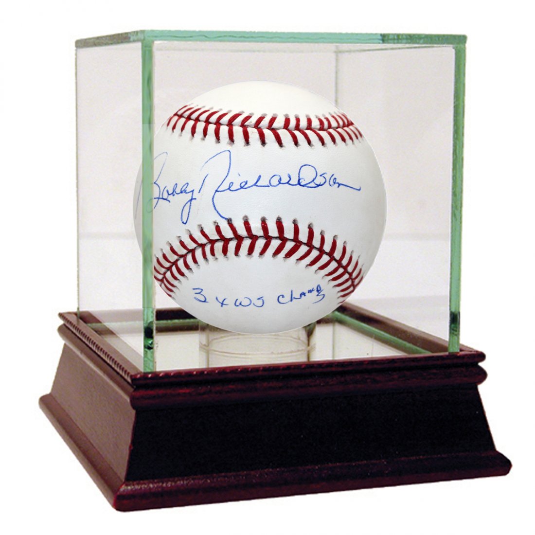 Bobby Richardson MLB Baseball w/ "3X WS Champs" Insc (M: Bobby Richardson MLB Baseball w/ "3X WS Champs" Insc (MLB Auth)