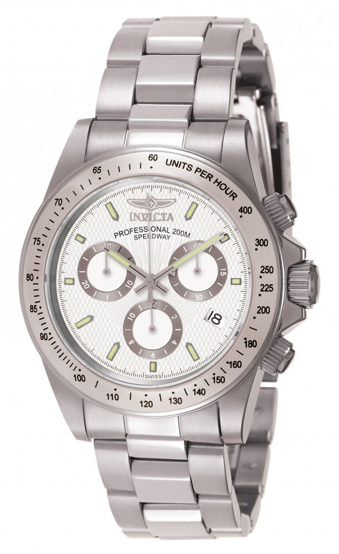 Invicta Men's 7025 Signature Quartz Chronograph White D: In keeping with shifting trends and styles, popular demands and ever growing expectations, Invicta's Signature collection manifests every wish, hope and dream in ever growing variety, superior quality