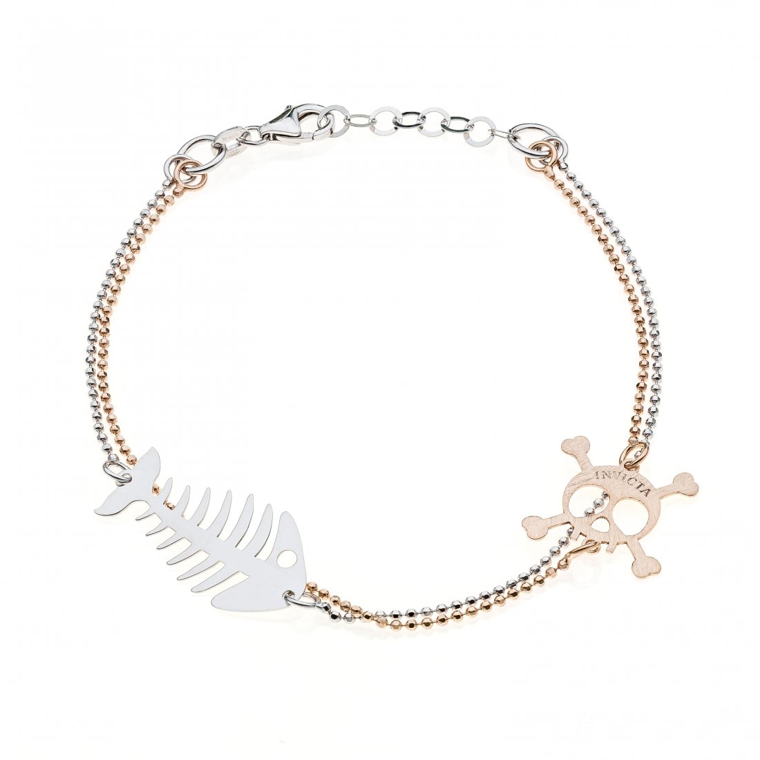 Invicta Jewelry J0261 Silver 925 Rose Gold: The pieces of Invicta Jewelry transform the everyday into an assortment of integrated artful variations perfect for any occasion. Spanning across oceans, the intricate craftsmanship of the collection