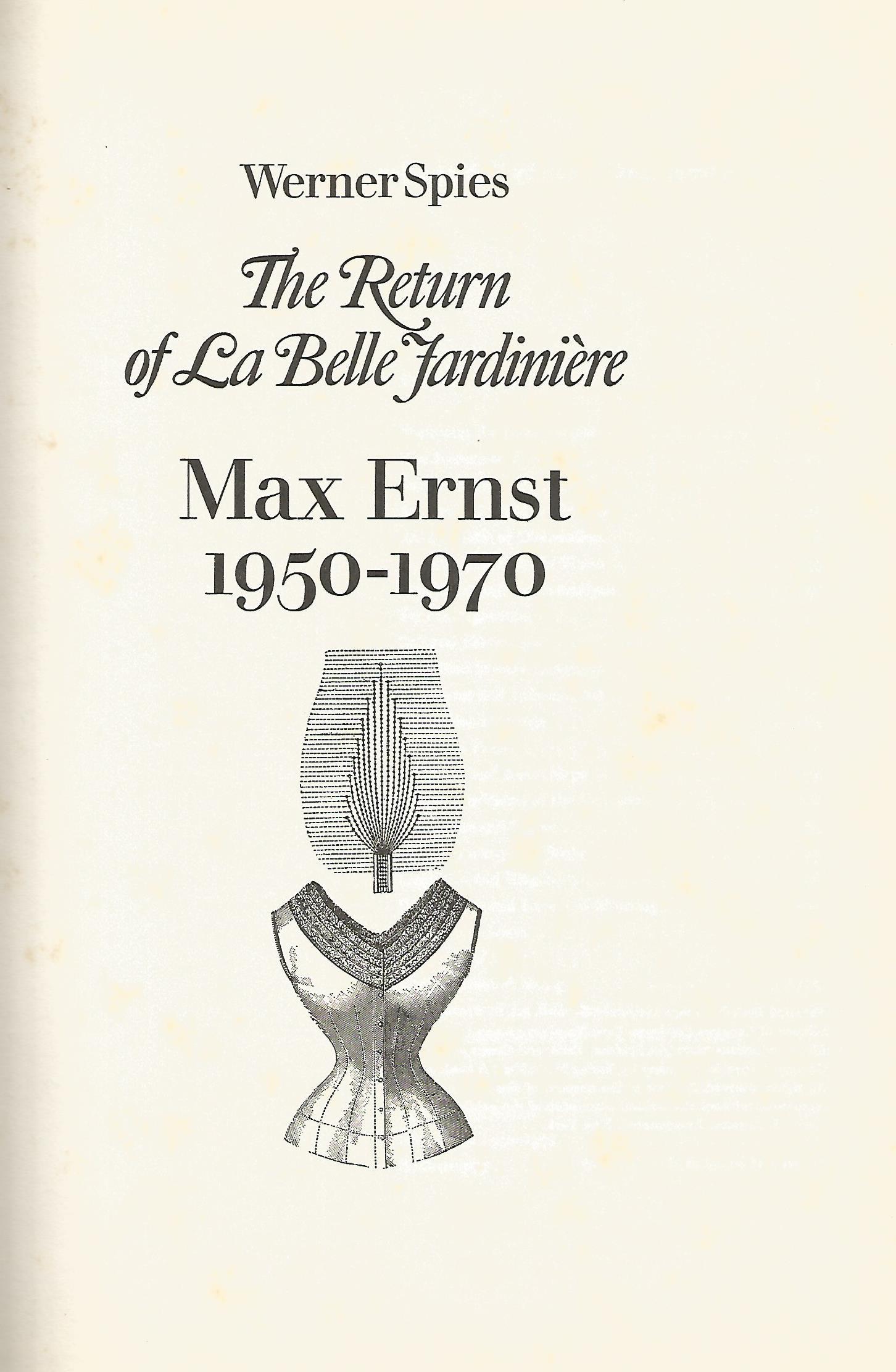 Max Ernst, 1950-1970: The Return of La Belle Jardiniere (1 of 1)