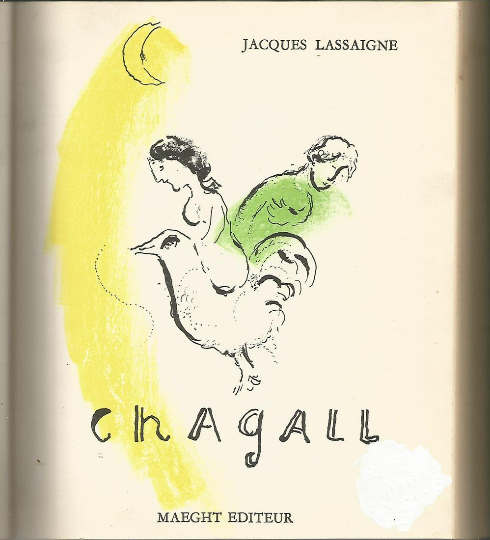 CHAGALL, Catalogue Raisonne by Jacques Lassaigne, 1st (1 of 1)