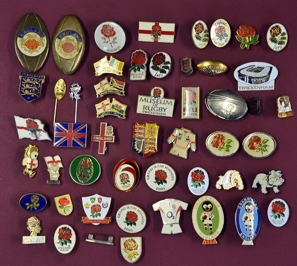 England Rugby Related Pin Badge Selection with var (1 of 1)