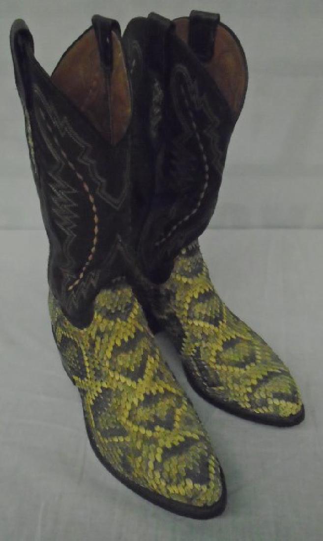 lucchese snakeskin boots