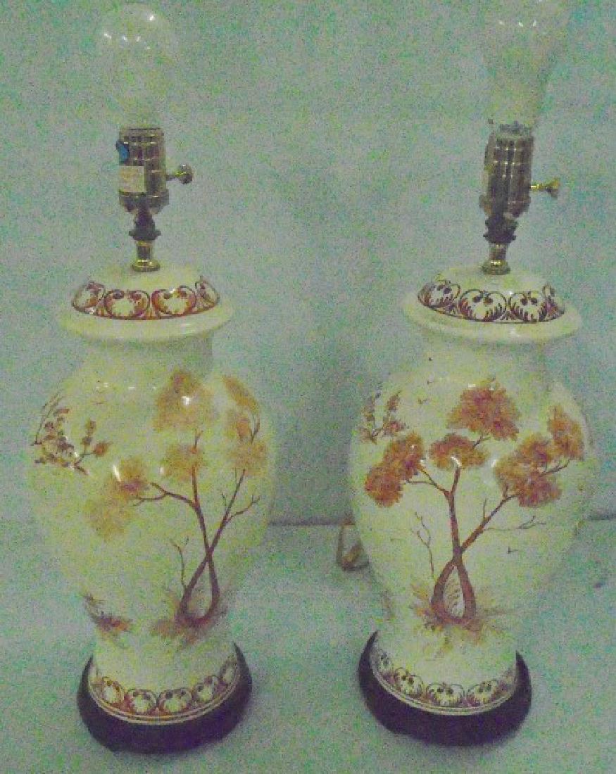 2 Paint Decorated Lamps (1 of 1)