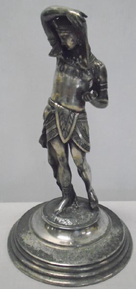11 1/2" Silver Plate Classical Statue (1 of 2)