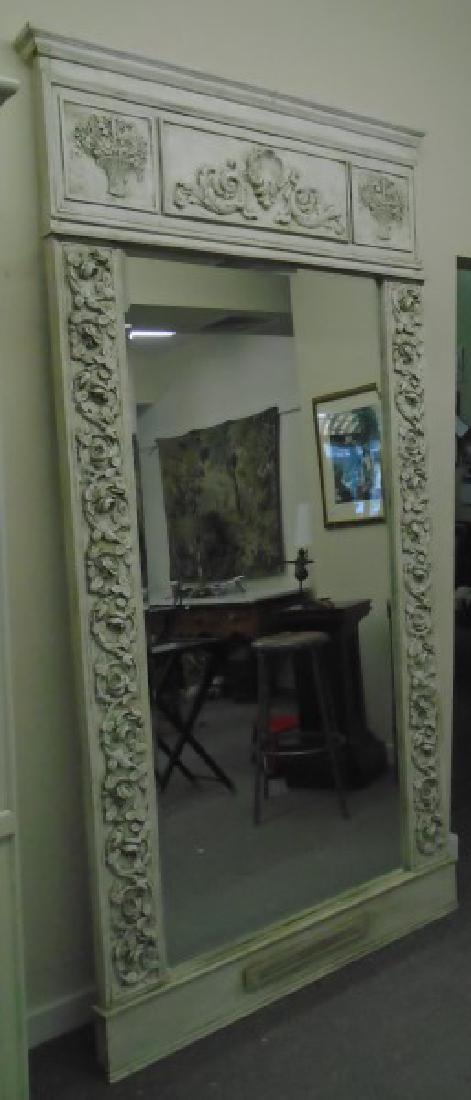 Large Painted Pier Mirror (1 of 1)