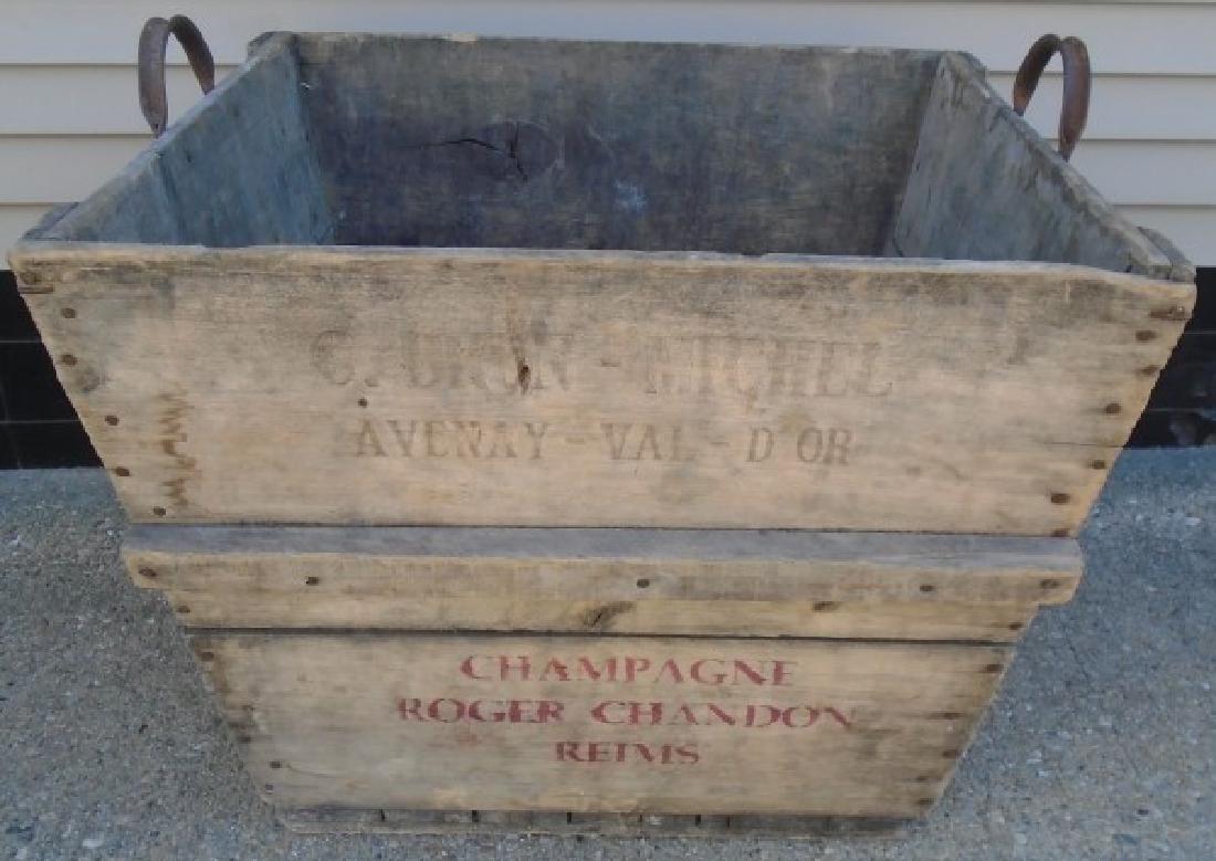 2 Handle French Champagne Crate (1 of 2)