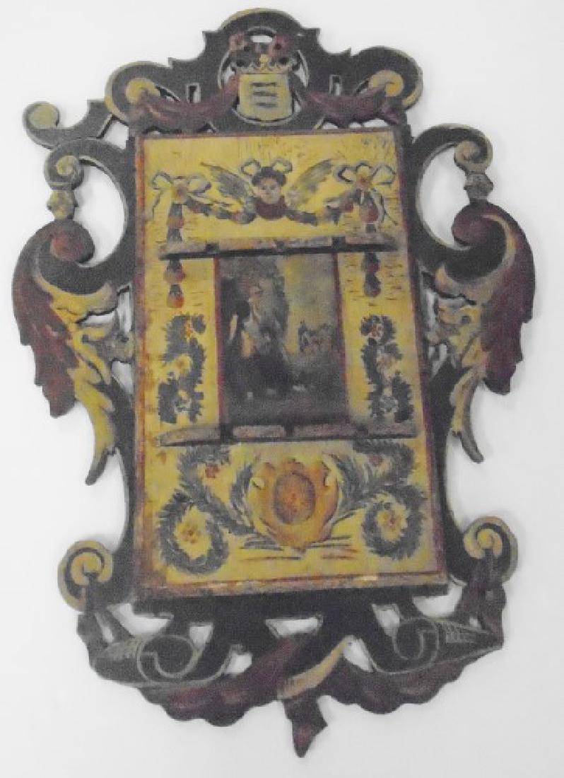 Paint Decorated Spoon Rack (1 of 1)