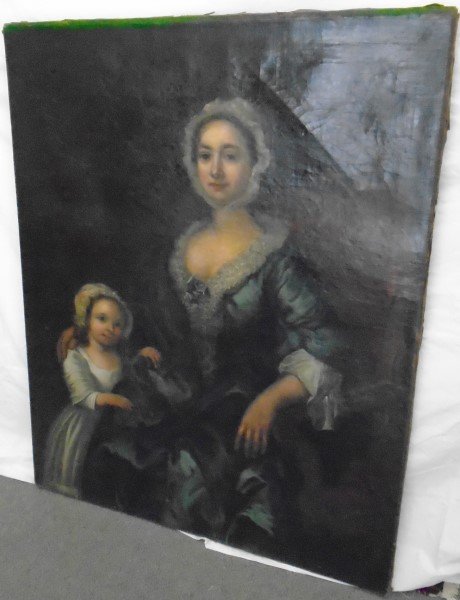 O/C Large Double Portrait Mother & Child- 40\" x 50\" (1 of 1)