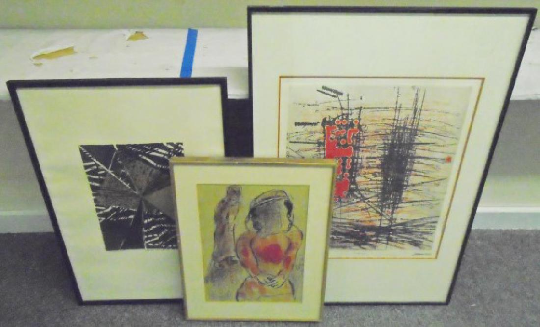 3 Modern Framed Prints (1 of 1)